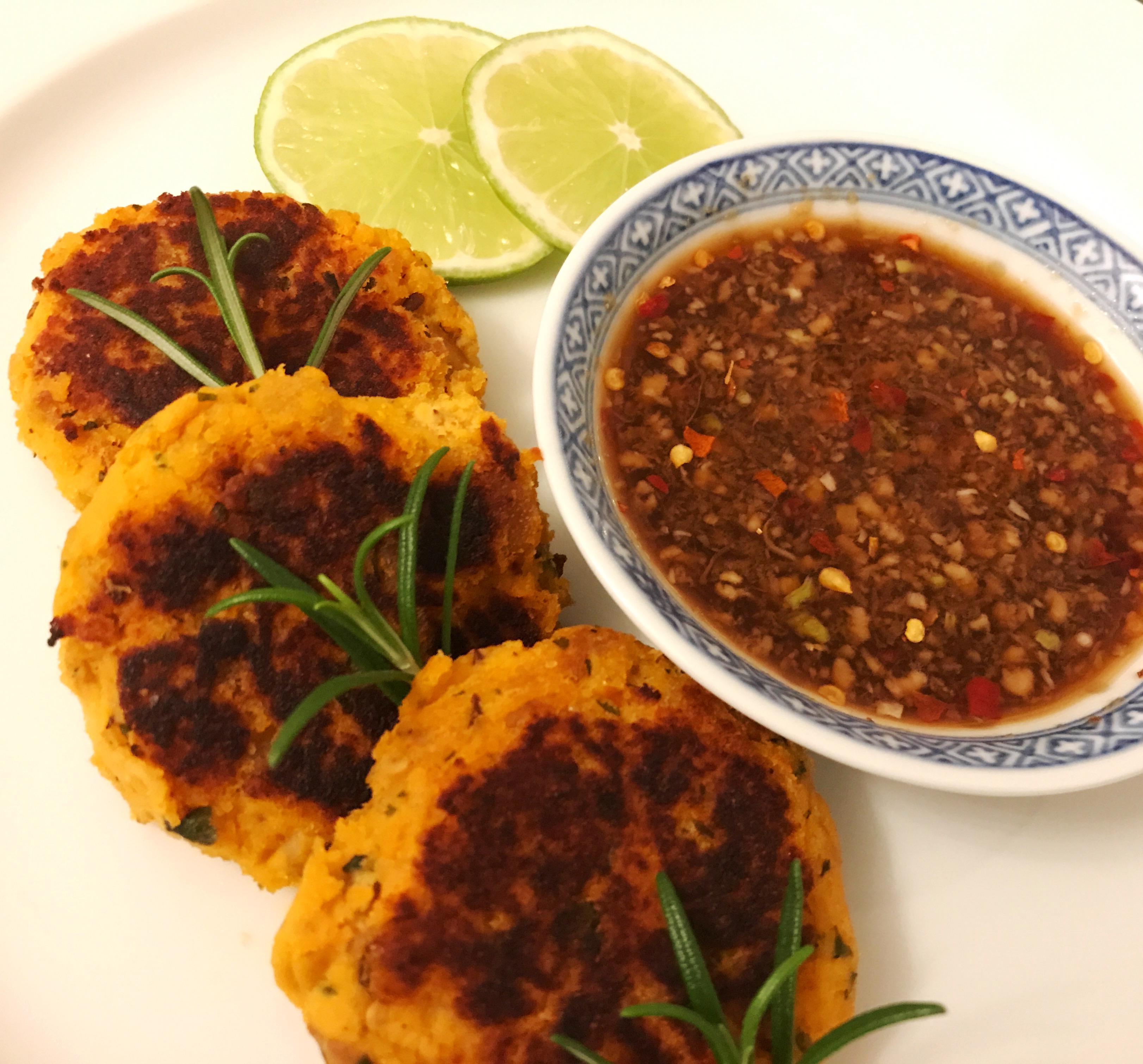 SALMON SWEET POTATO FISHCAKES